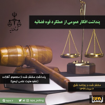 پنداشت افکار عمومی از عملکرد قوه قضائیه و انتظارات اجتماعی